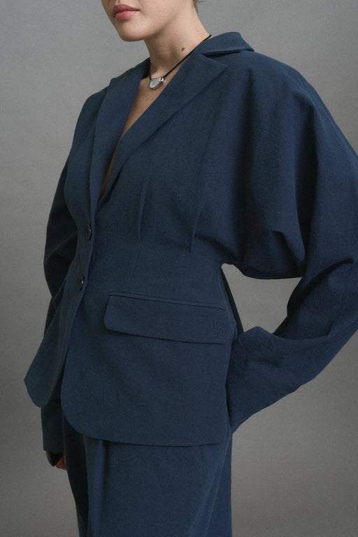 Lara Blazer Dark Navy