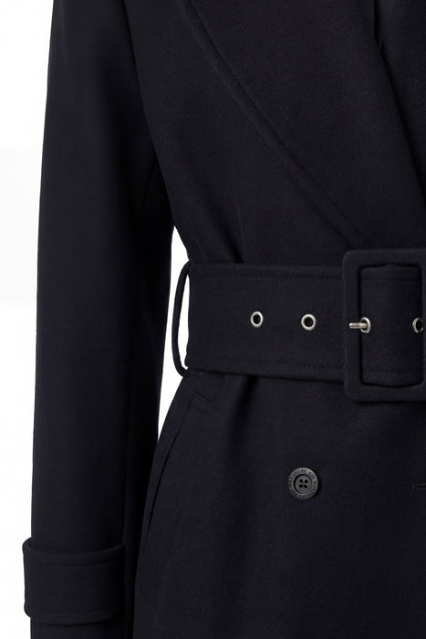 Naomi Spring Trench Dark Navy