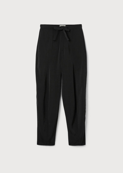 Evening Belted Satin Trouser