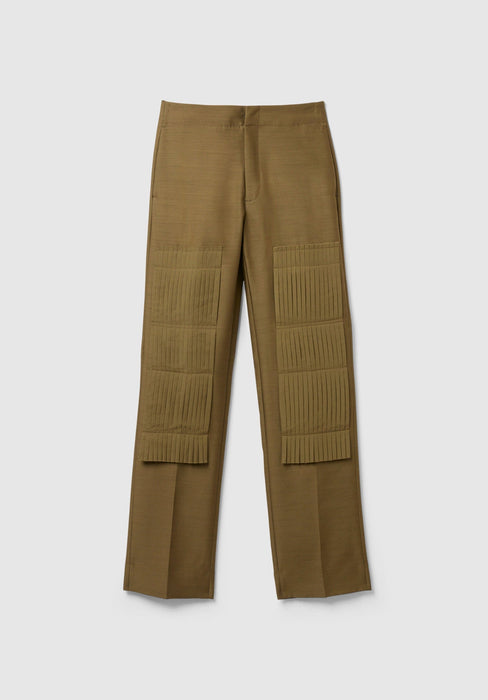 Pleated Patch Trouser