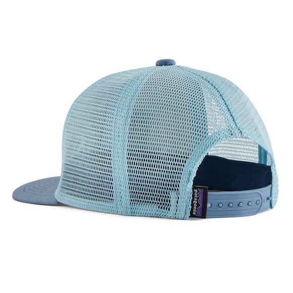 Kids Trucker Hat - Ridge Rise Stripe: Light Plume Grey