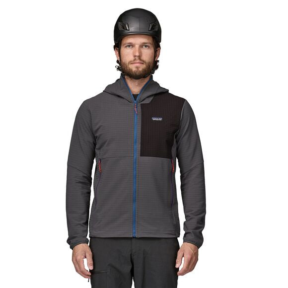 R1 TechFace Hoody - Tidepool Blue - Herr