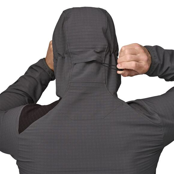 R1 TechFace Hoody - Tidepool Blue - Herr