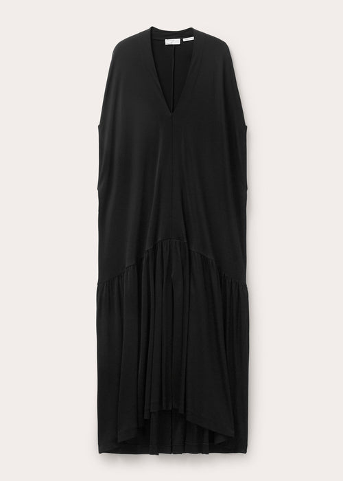 Black Poncho Dress