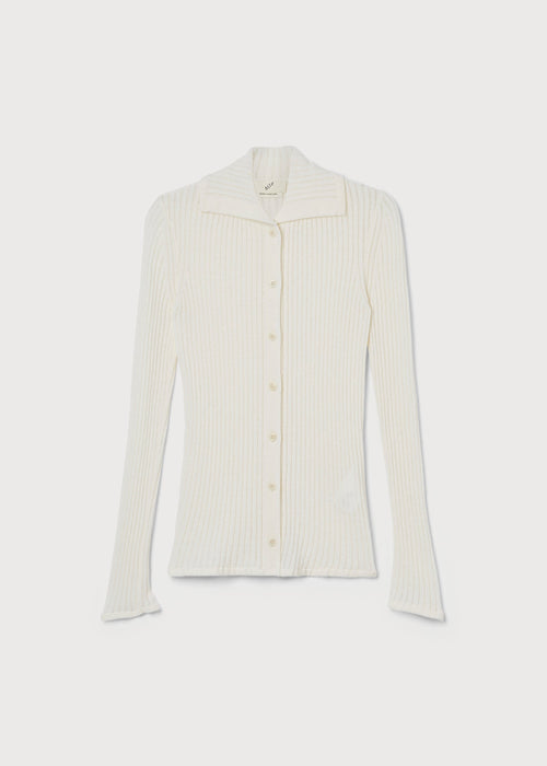 Net Rib Cardigan