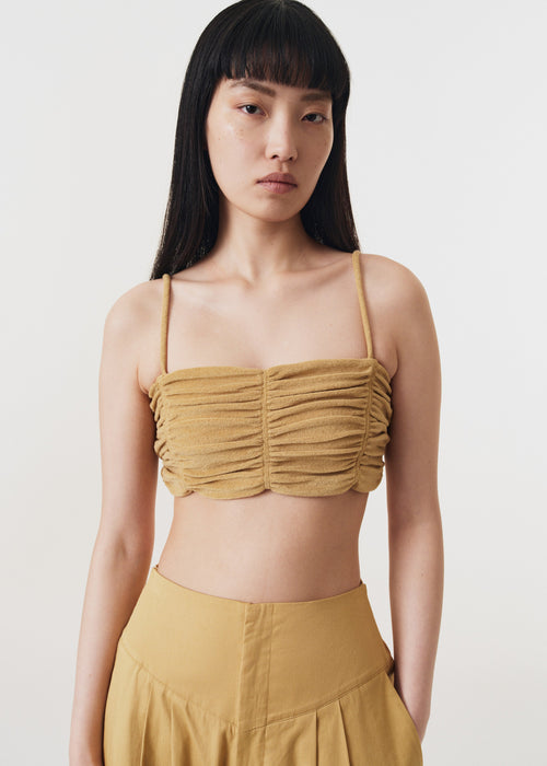 Ruche Bandeau Top