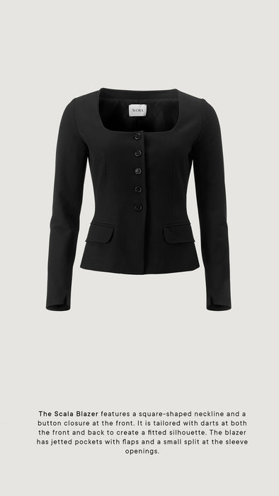 Scala Blazer Black