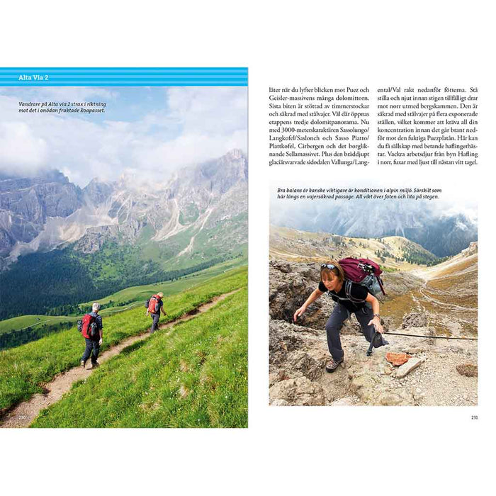 Vandra i Alperna: Dolomiterna