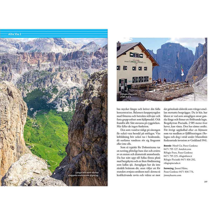 Vandra i Alperna: Dolomiterna