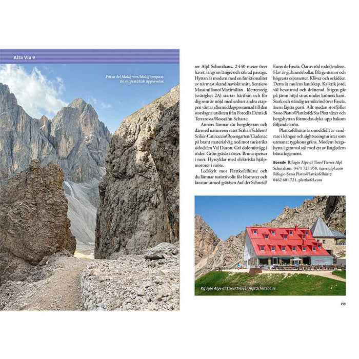 Vandra i Alperna: Dolomiterna
