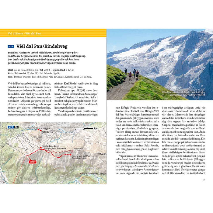 Vandra i Alperna: Dolomiterna