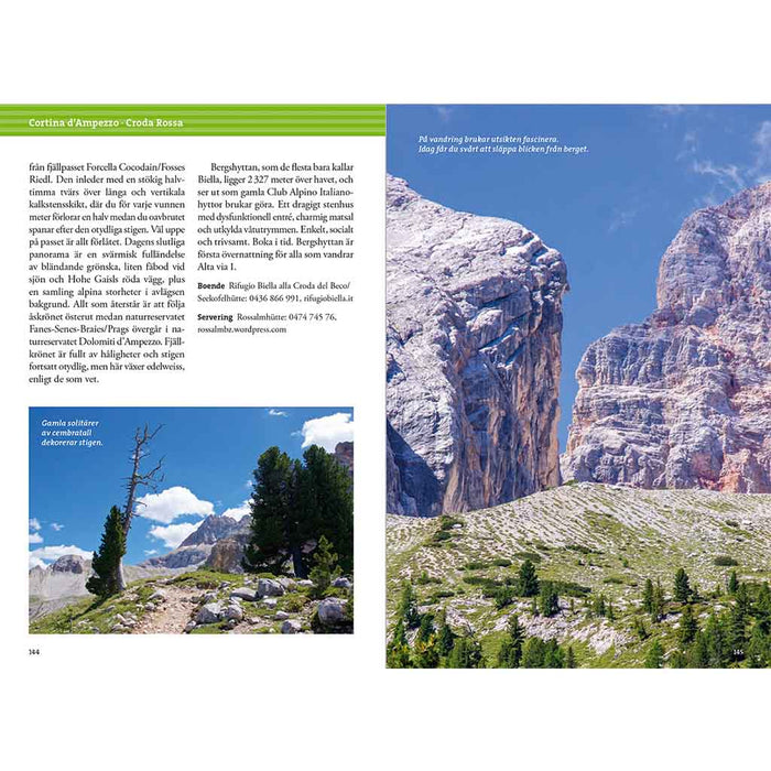 Vandra i Alperna: Dolomiterna