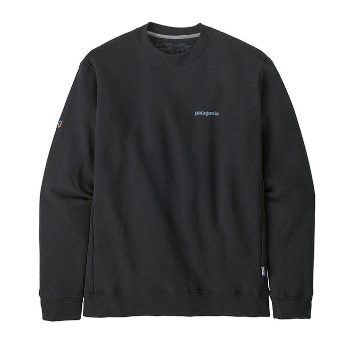Fitz Roy Icon Uprisal Crew Sweatshirt - Ink Black - Unisex