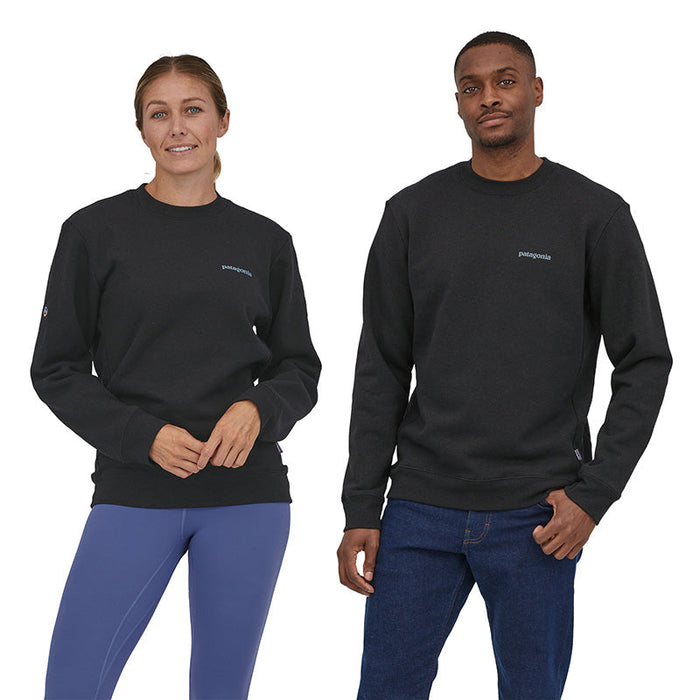 Fitz Roy Icon Uprisal Crew Sweatshirt - Ink Black - Unisex