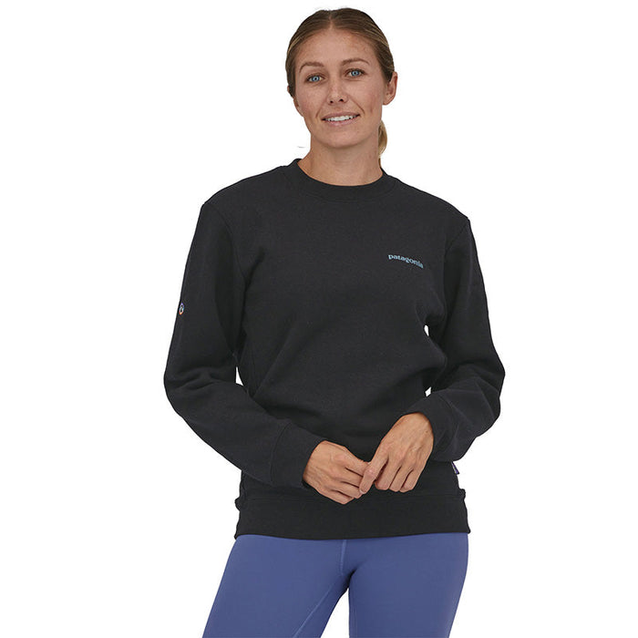 Fitz Roy Icon Uprisal Crew Sweatshirt - Ink Black - Unisex