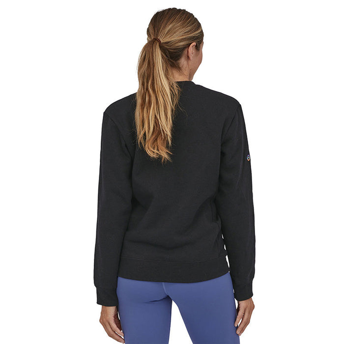Fitz Roy Icon Uprisal Crew Sweatshirt - Ink Black - Unisex
