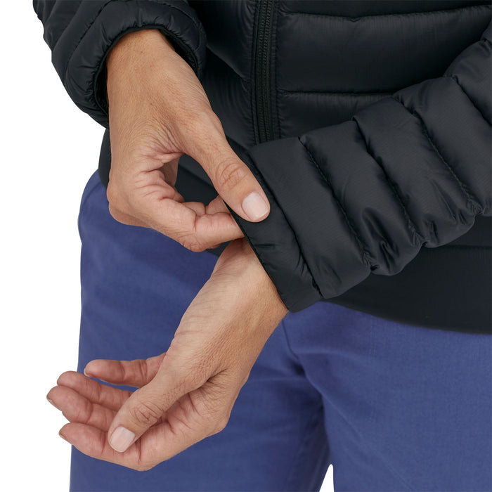 Down Sweater Hoody - Black - Dam