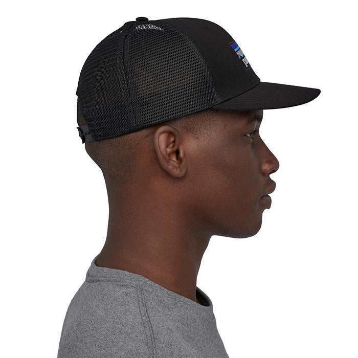 P-6 Logo Trucker Hat - Black - Unisex