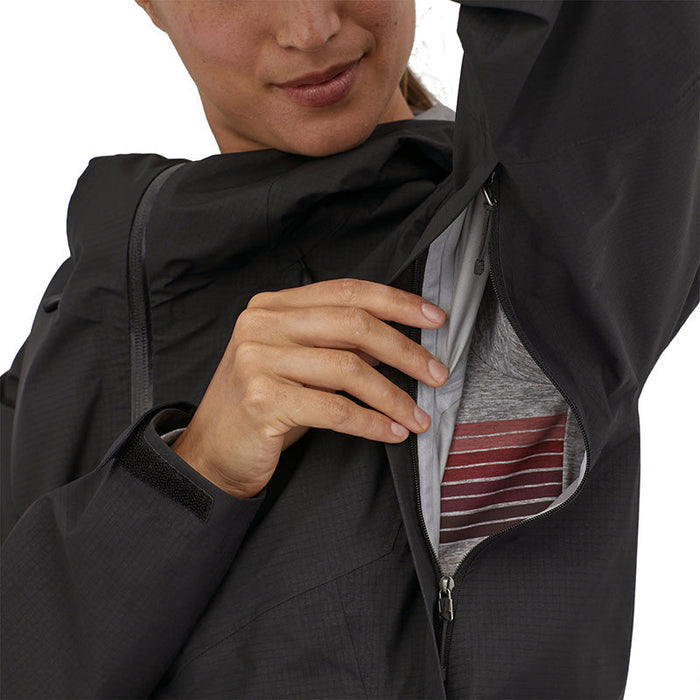 Granite Crest Rain Jacket - Black - Dam
