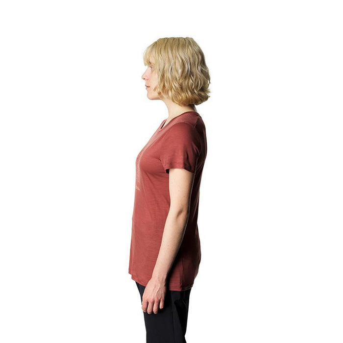 Tree Message Tee - Dessert Rock Red - Dam