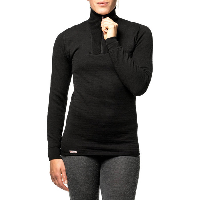 Zip Turtleneck 200 - Black - Unisex