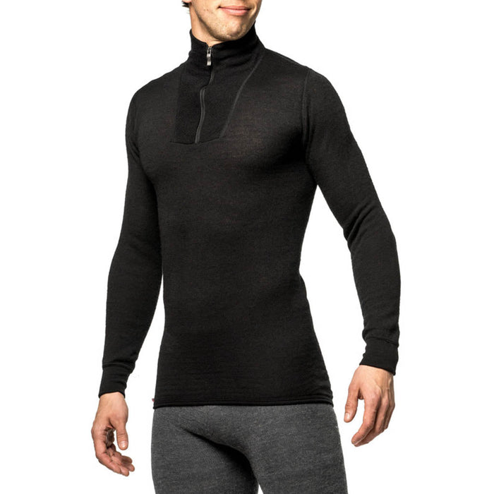 Zip Turtleneck 200 - Black - Unisex