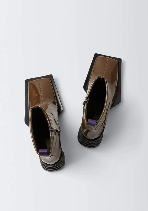 Gaia Patent Marron