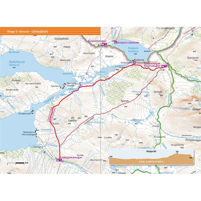 Fjällvandra i Padjelanta och Sulitelma