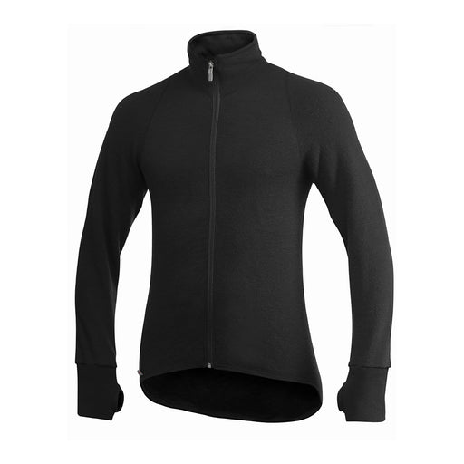 Full Zip Jacket 400 - Black - Unisex - Vindpinad