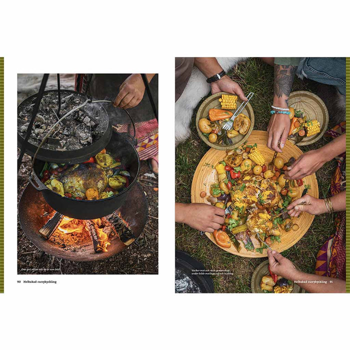 Laga Mat I Fältugn - baka, steka, koka och fritera med en dutch oven