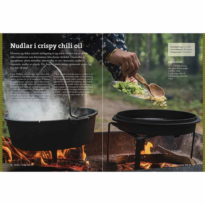 Laga Mat I Fältugn - baka, steka, koka och fritera med en dutch oven