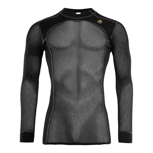 WoolNet Crewneck - Jet Black - Herr - Vindpinad