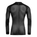WoolNet Crewneck - Jet Black - Herr - Vindpinad