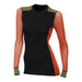 WoolNet Hiking Crewneck - Jet Black/Poinciana/Capulet Olive - Dam - Vindpinad